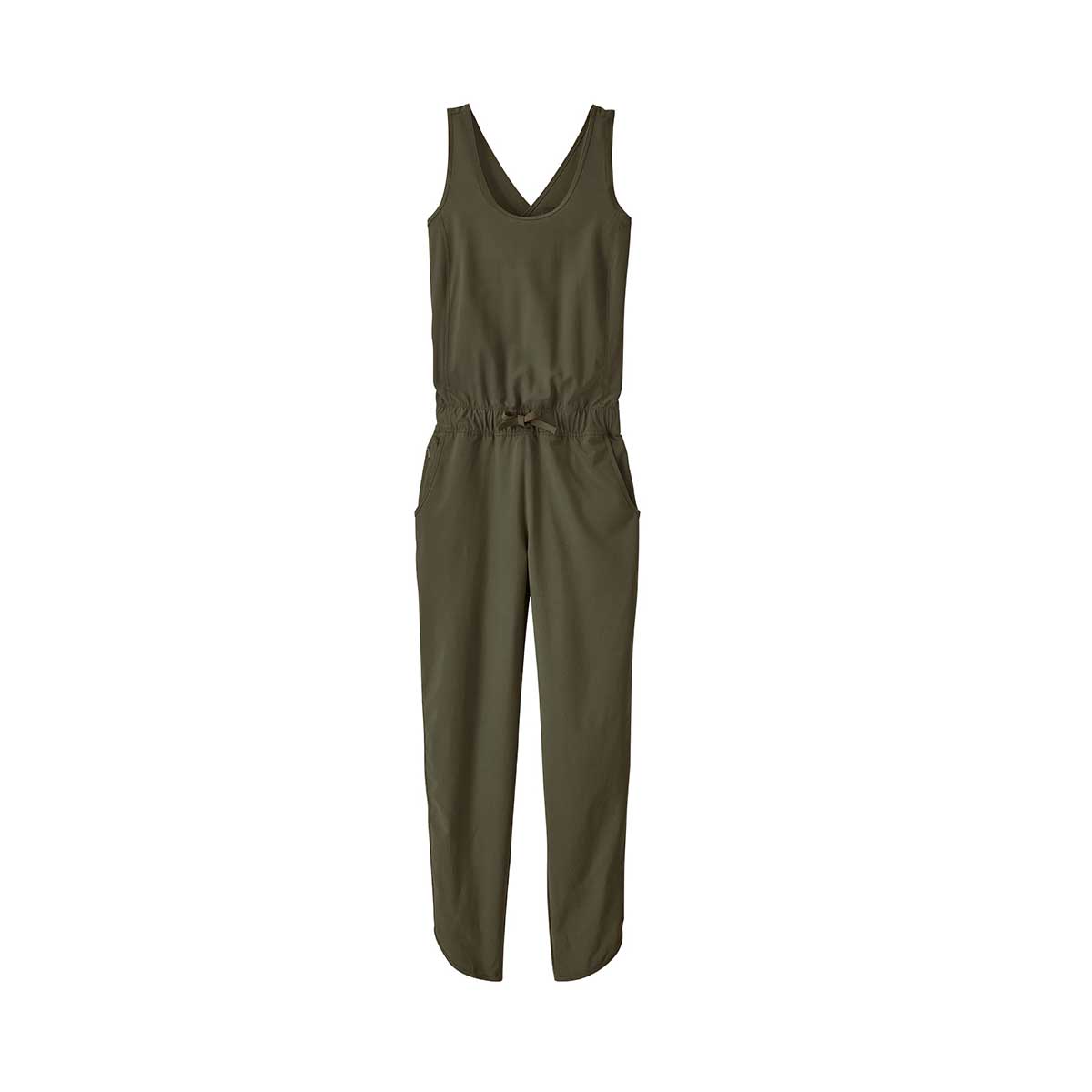 Patagonia Fleetwith Romper Women's in Basin Green